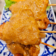 6. Thai Chicken Satay Skewers (4 Pcs)